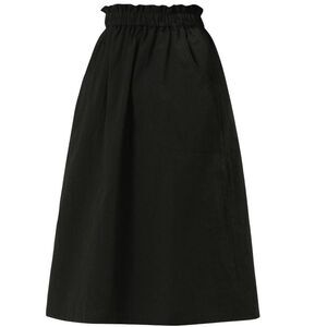 INSPIRE CHIC -  Women's Casual Elastic Waist Peasant  Black
